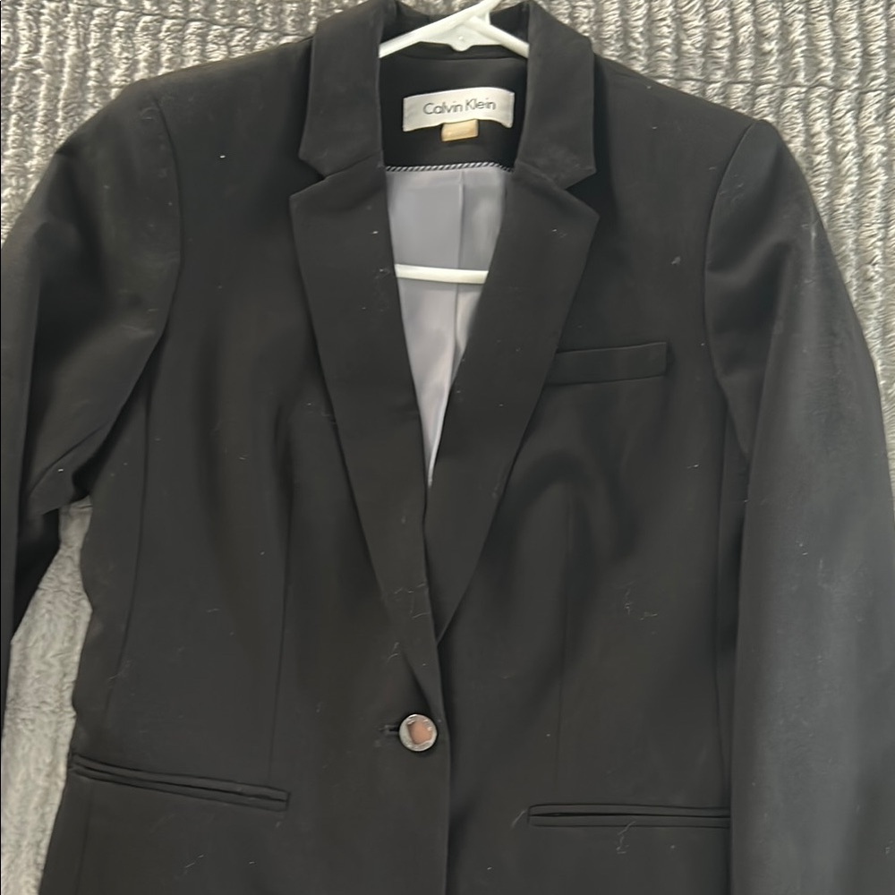 Calvin Klein Women's Black Blazer
